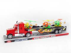 Friction Truck Tow Wind-up Plane
