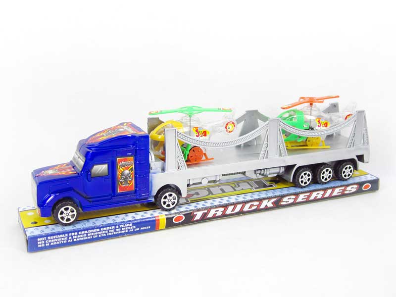 Friction Truck Tow Wind-up Plane(2S2C) toys