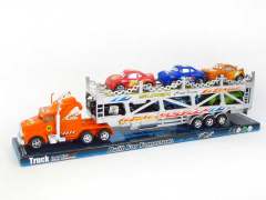 Friction Double Deck Trailer