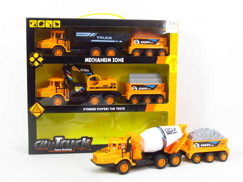 Friction Power Container(3in1) toys
