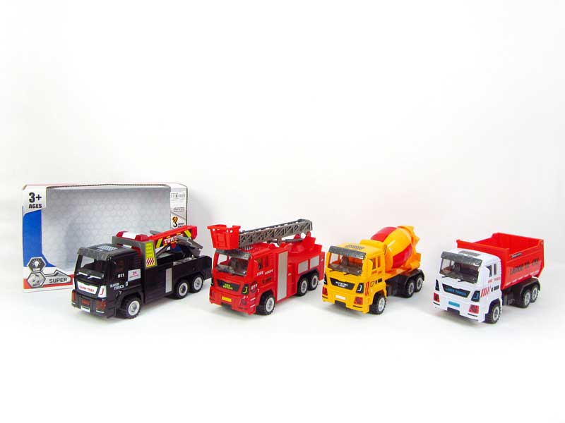 Friction Construction Truck W/L_S(4S) toys