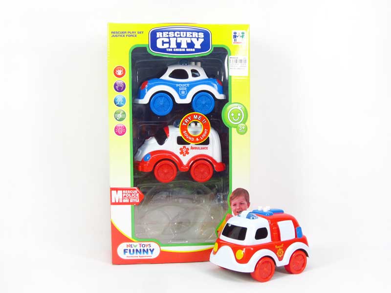 Friction Car W/L_S(3in1) toys