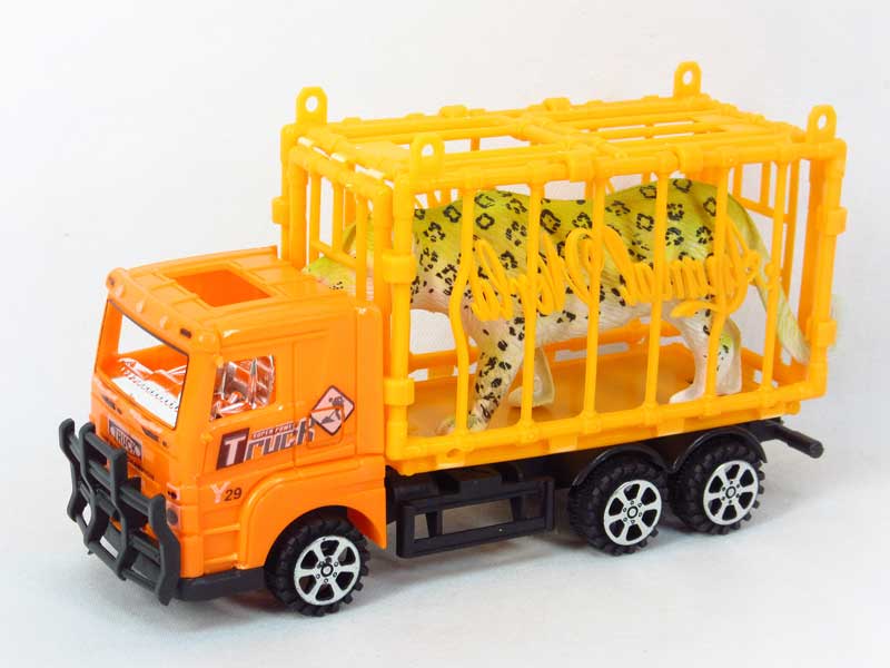 Friction Truck Tow Leopard(3C) toys