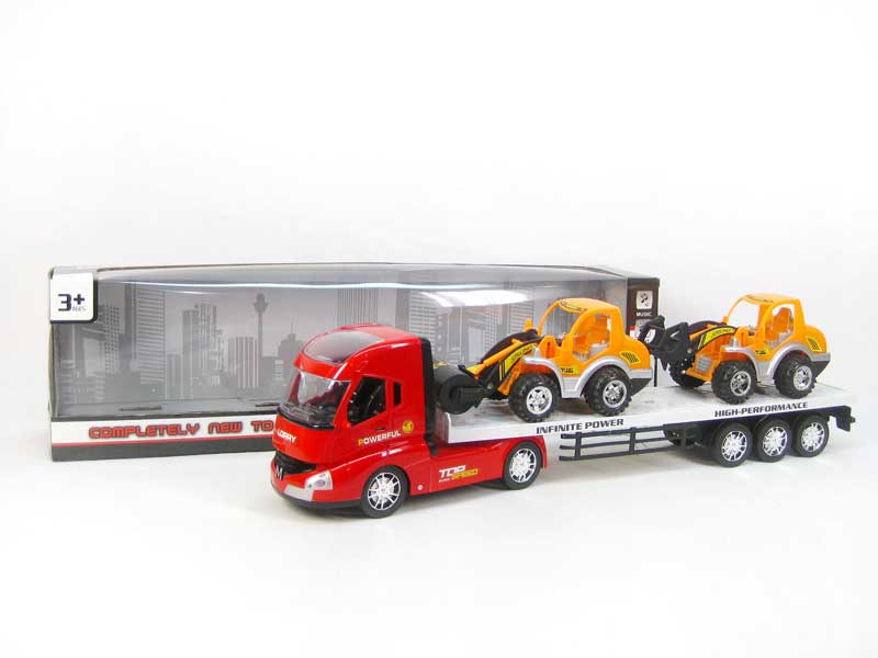 Friction Tow Truck W/L(3C) toys