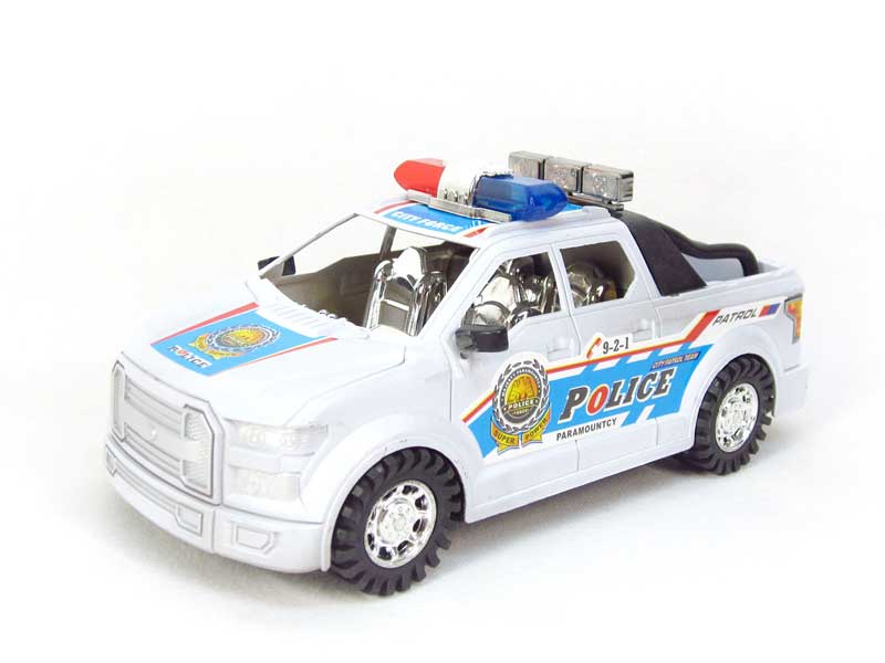 Friction Police Car toys