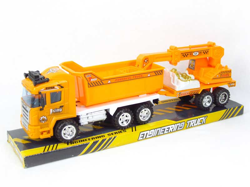 Friction Construction Truck toys