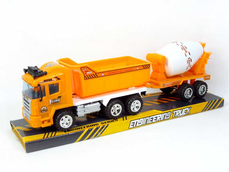 Friction Construction Truck W/L_S toys
