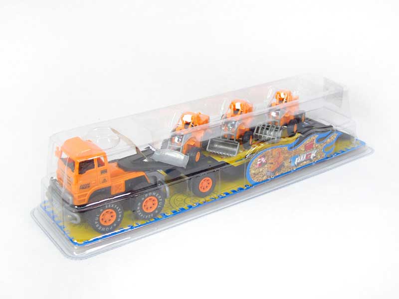 Friction Tow Construction Truck toys