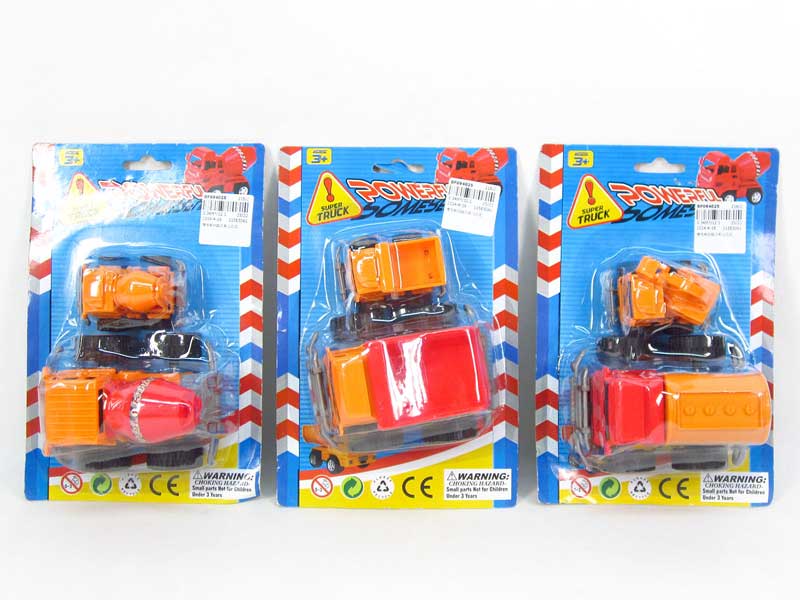Friction Car+Pull Back Car(2in1) toys