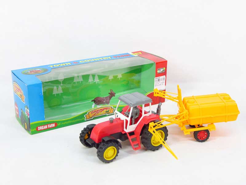 Friction Farmer Tractor Set(4C) toys