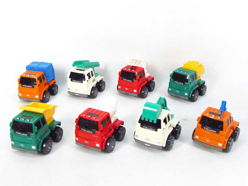 Friction Construction Truck(8S) toys