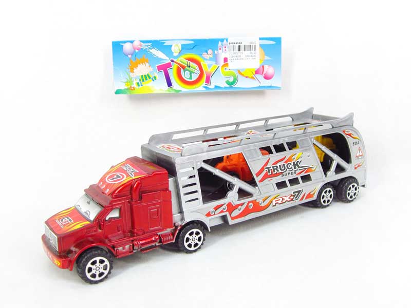 Friction Truck Tow Construction Truck（2C) toys