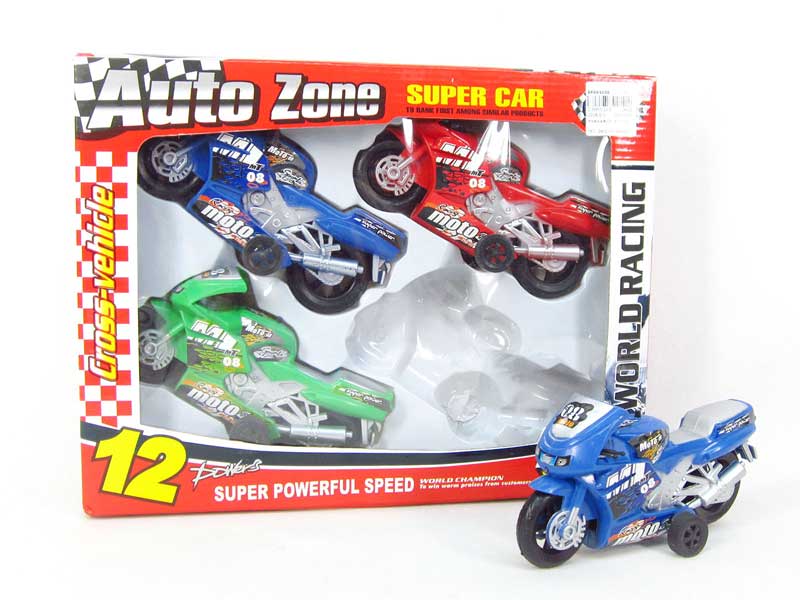 Friction Motorcycle W/L_M(4in1) toys