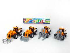 Friction Construction Truck(5S)