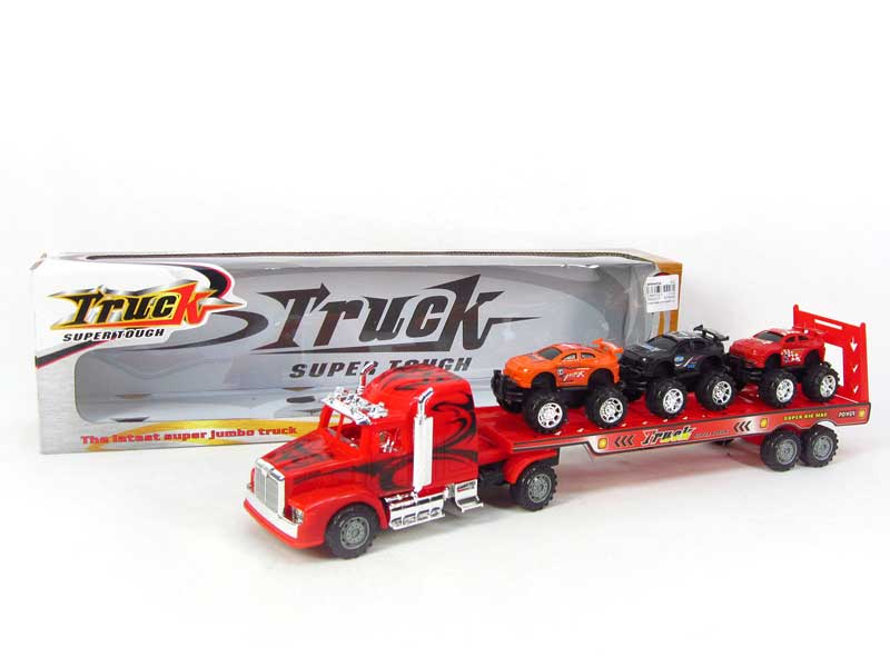 Friction Truck Tow Cross-country Car(2C) toys
