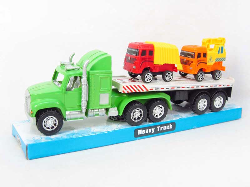 Friction Truck Tow Construction Truck(3C) toys