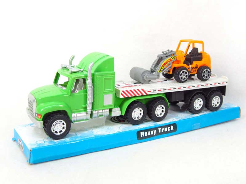 Friction Truck Tow Construction Truck(3C) toys