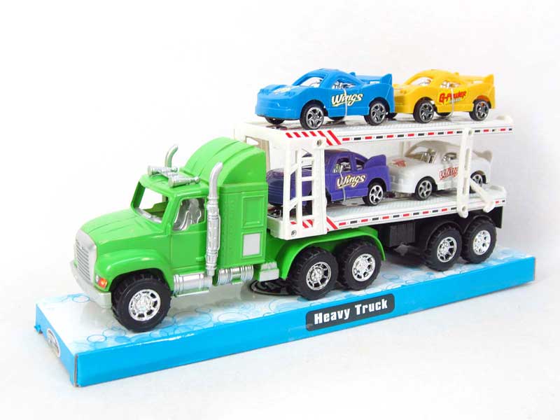 Friction Truck Tow Racing Car(3C) toys