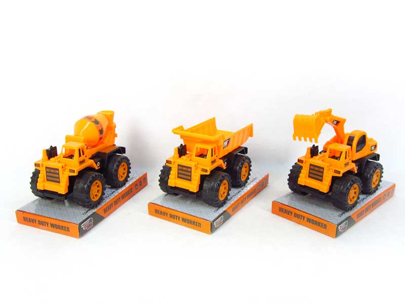 Friction Construction Truck(3S) toys