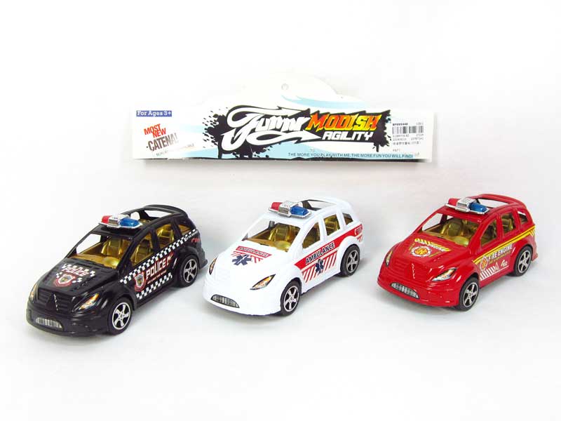 Friction Police Car(3in1) toys