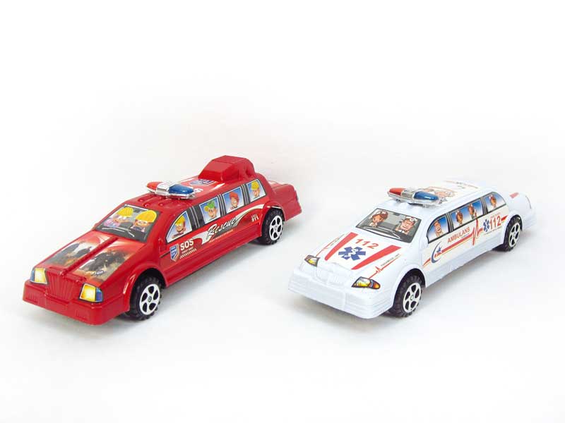 Friction Ambulance(2S2C) toys