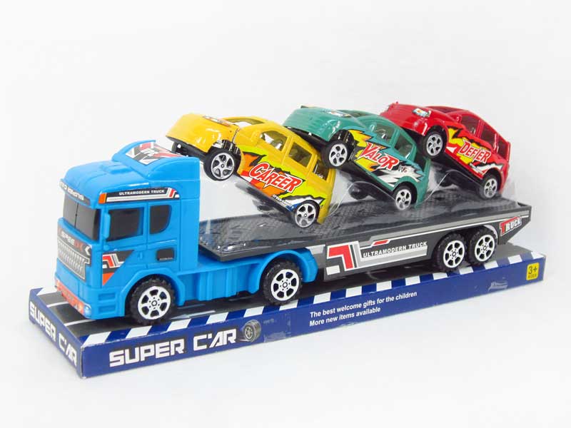 Friction Truck Tow Business Car toys