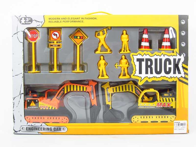 Friction Power Construction Car Set toys