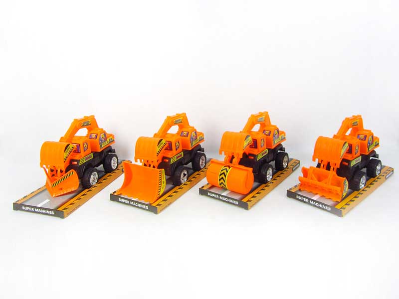 Friction Construction Truck(4S) toys