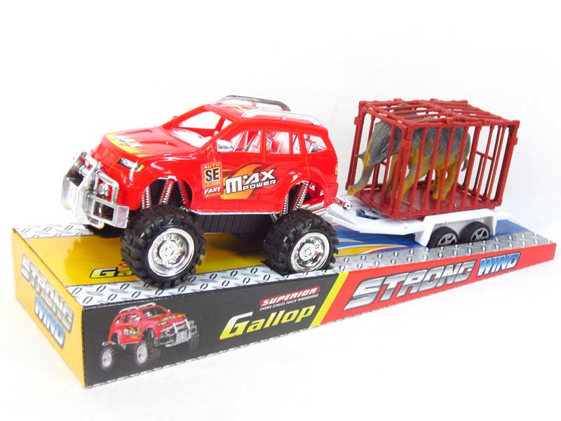 Frition Truck Tow Elephant toys