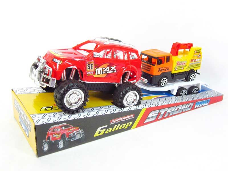 Friction Truck Tow Car(4S) toys