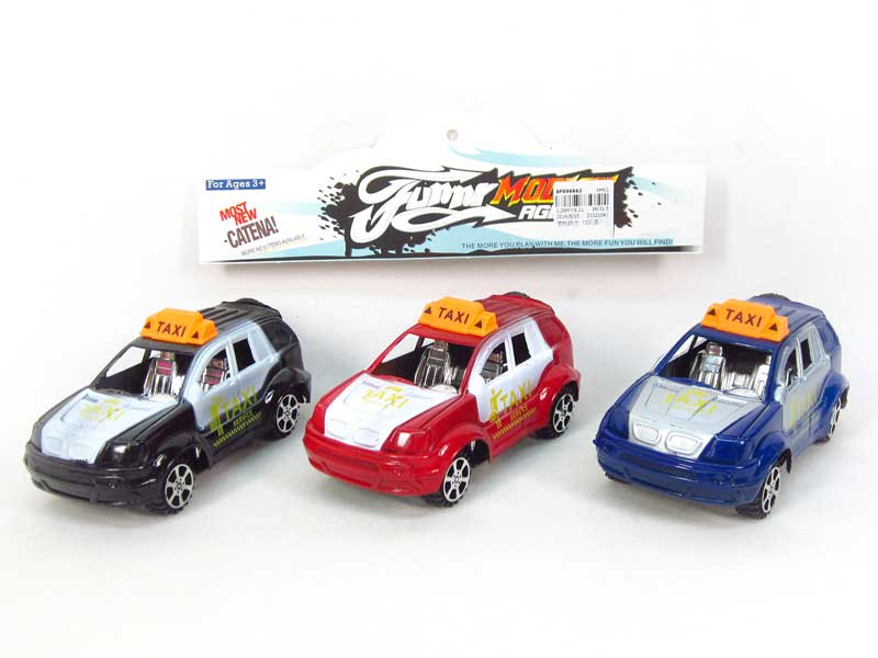 Friction Taxi(3in1) toys