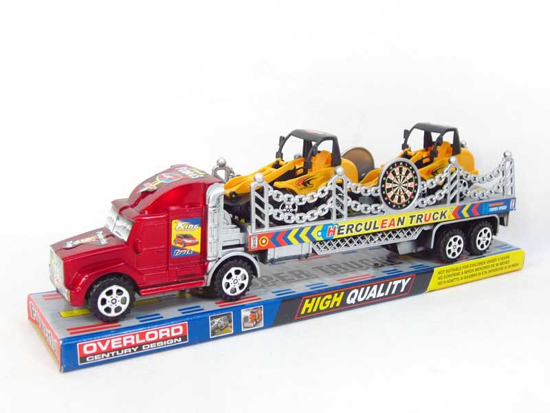 Friction Truck Tow Construction Truck toys