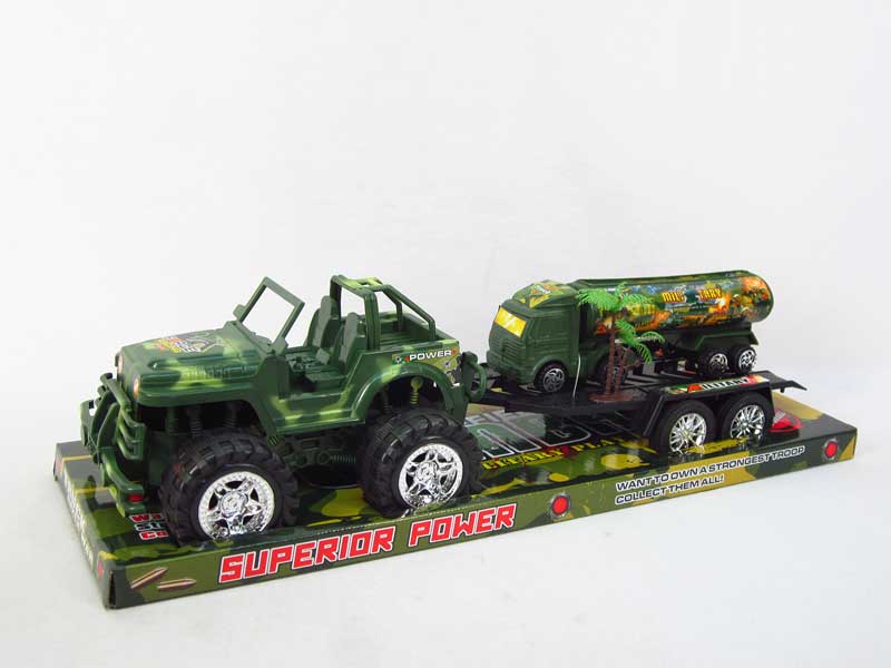 Friction Truck Tow Free Wheel Tanker toys