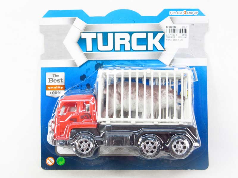 Friction Truck Tow Bear(3C) toys