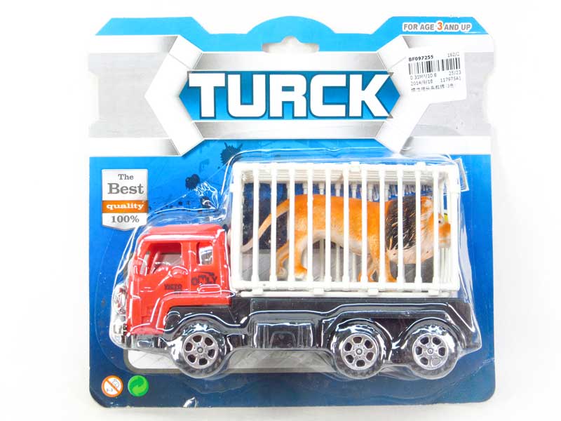 Friction Truck Tow Lion(3C) toys