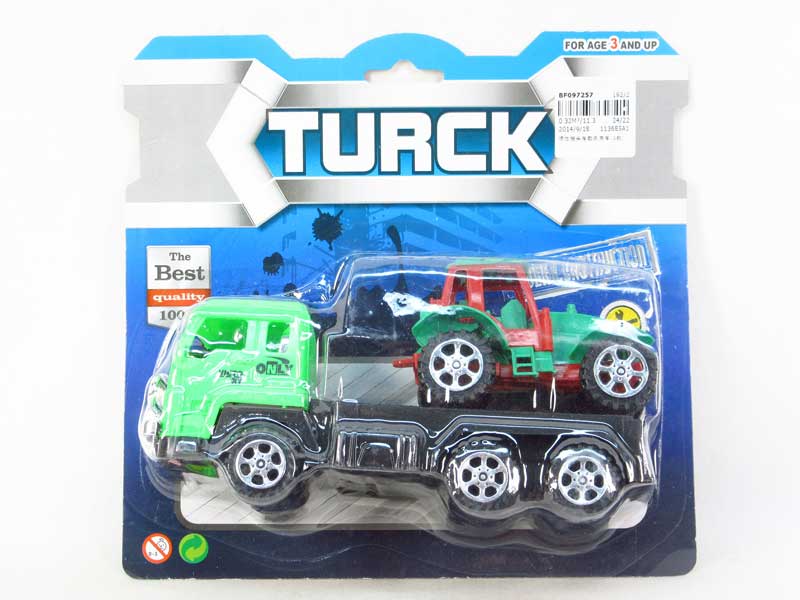 Friction Truck Tow Farmer Truck(3C) toys