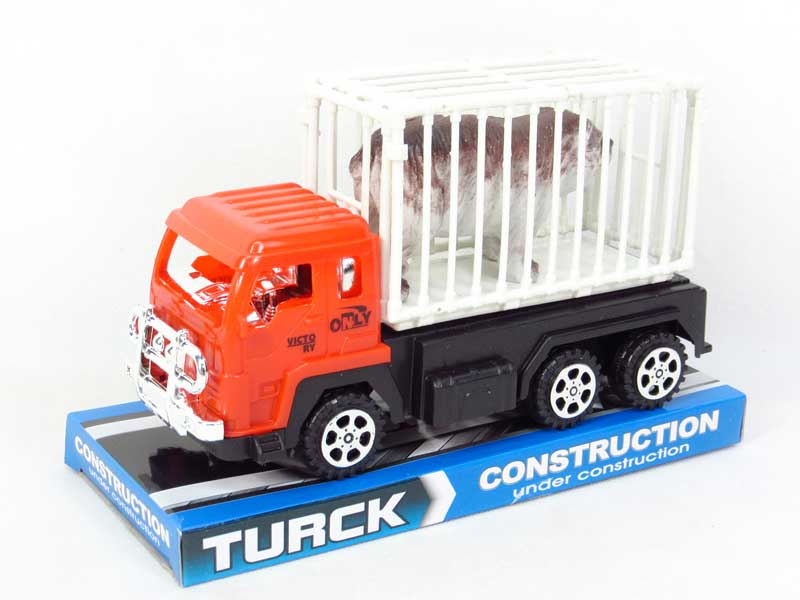 Friction Truck Tow Bear(3C) toys