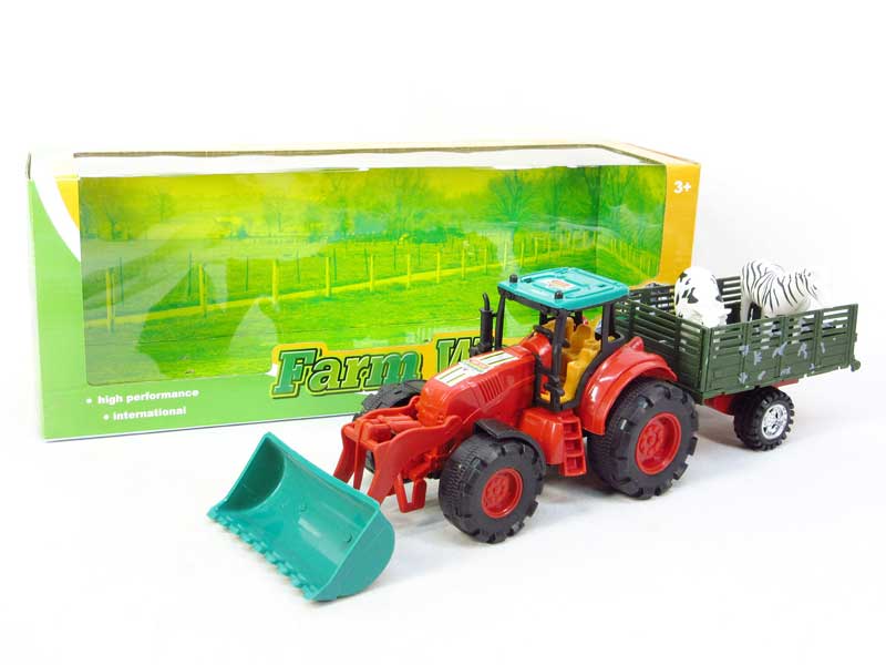 Friction Farm Truck(3S3C) toys