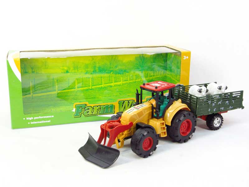 Friction Farm Truck(3S3C) toys