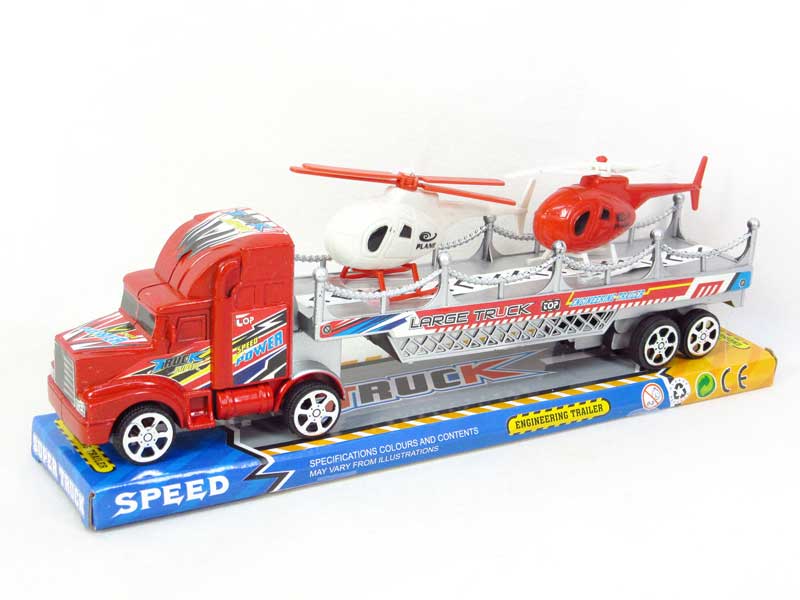 Friction Truck Tow Plane(3C) toys