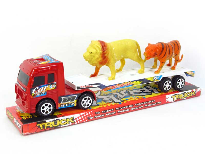 Friction Trck Tow Animal(3C) toys