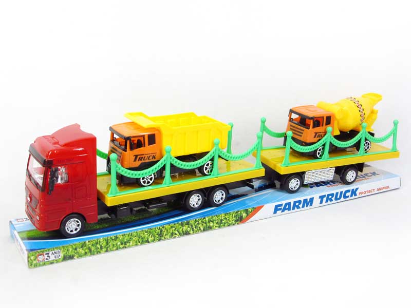 Friction Tow Construction Truck toys