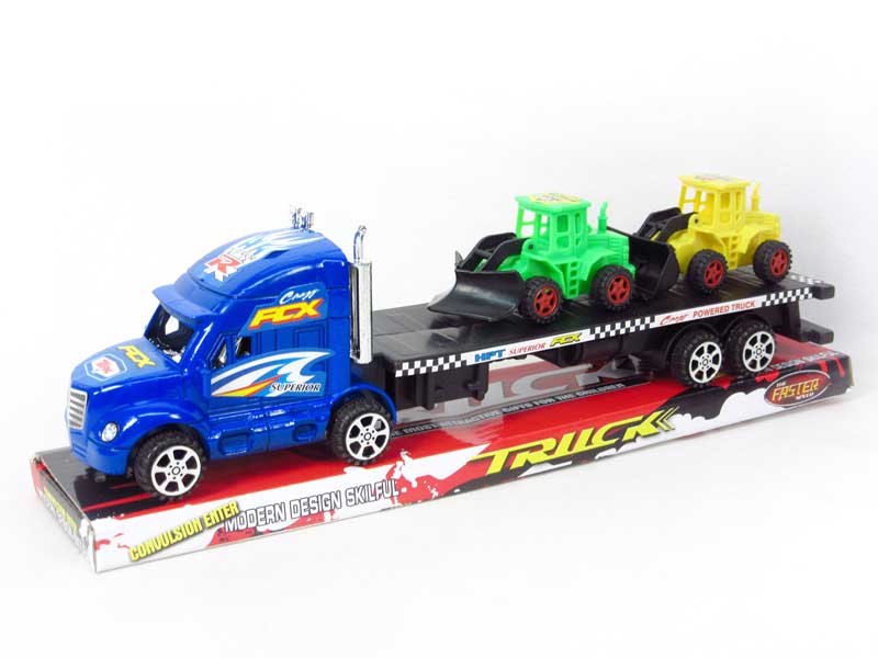 Friction Tow Construction Truck(2C) toys