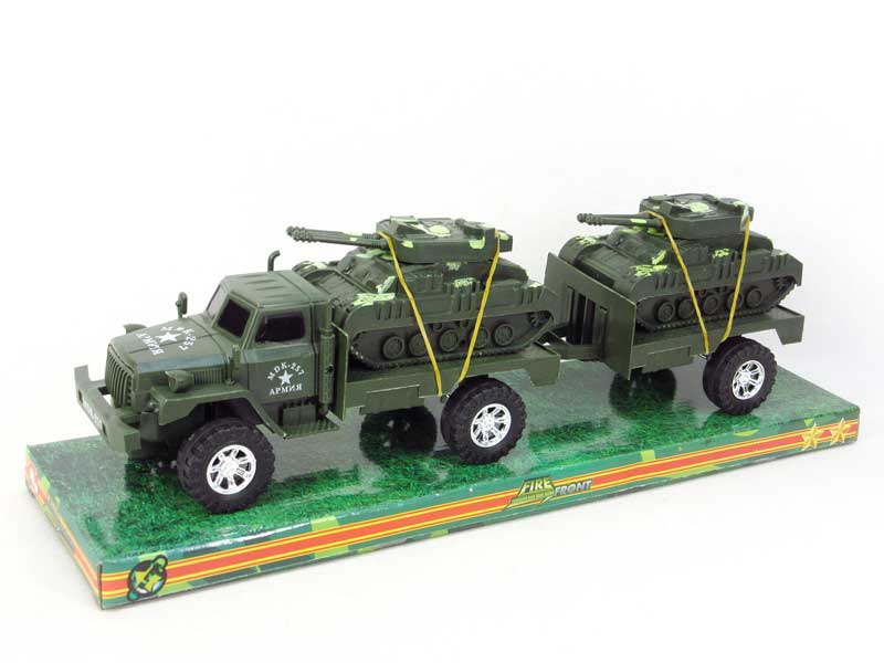 Friction Car Tow Tank toys