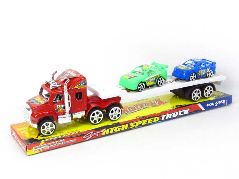 Friction Trck Tow Free Wheel Car(3C) toys