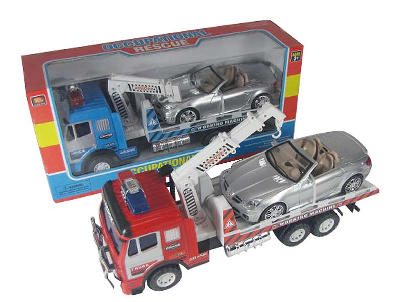 Friction Truck Tow Car(2C ) toys