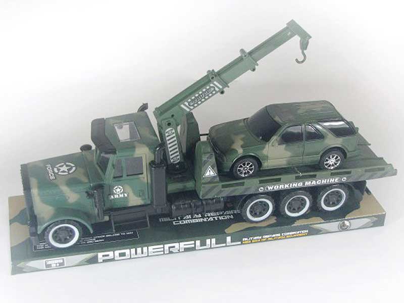 Friction Truck Tow Jeep toys