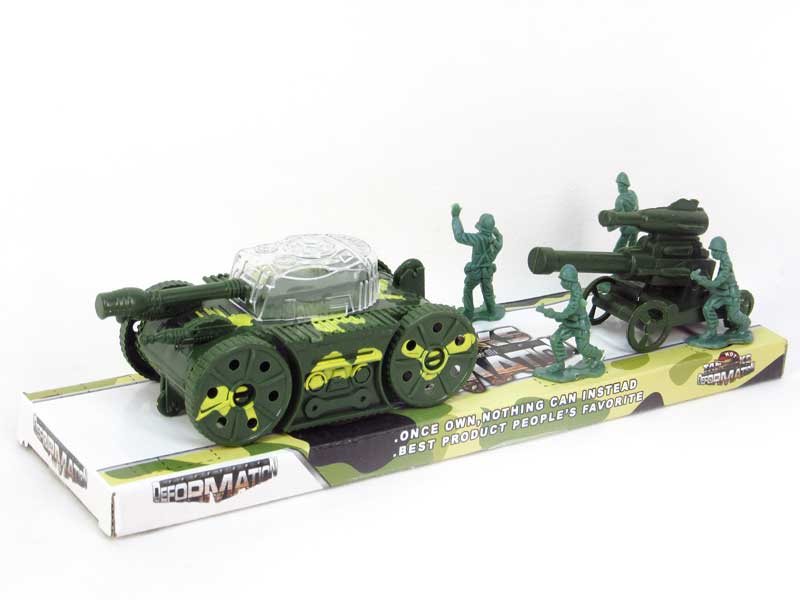 Friction Tank Set(2S) toys