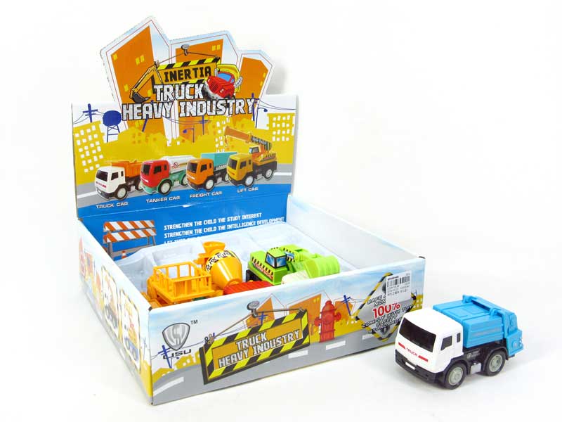 Friction Construction Truck(8in1） toys
