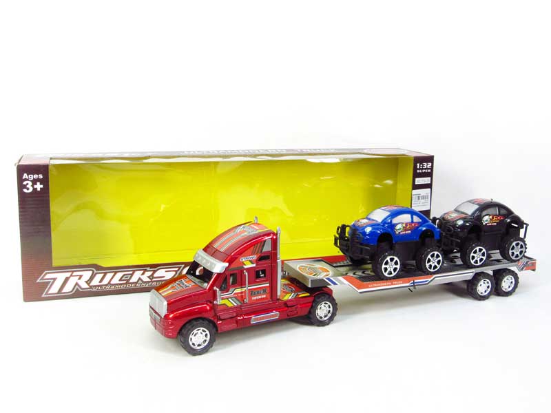 Friction Truck Tow Free Wheel Cross-country Car(3C) toys